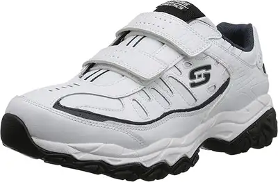 (NEW) Sketchers After Burn M Fit Mens 14 XWide Velcro Shoes, View more