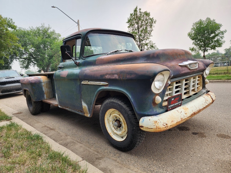 Trade 1955 chev dually Classic Cars Moose Jaw Kijiji