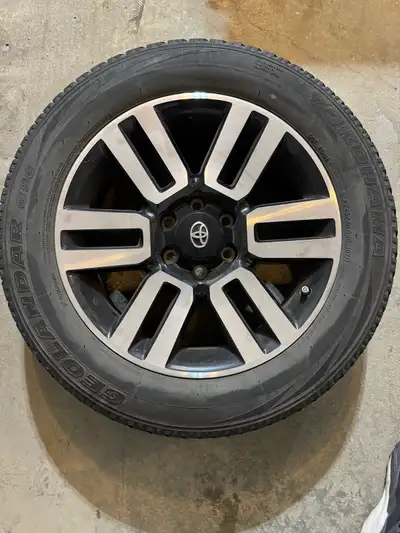 Set of 4. The tires are at the end of their life, so this is basically rims and TPMS only as the tir...
