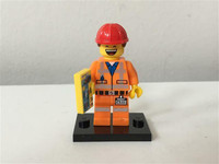 Lego Movie Collectible Mini Figure Hard Hat Emmet ( coltlm-3 )