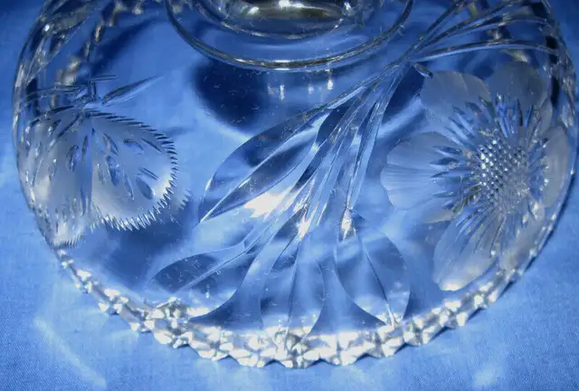COUPE a DESSERT VINTAGE BIRKS CRYSTAL INDIVIDUAL COMPORT in Arts & Collectibles in West Island - Image 9