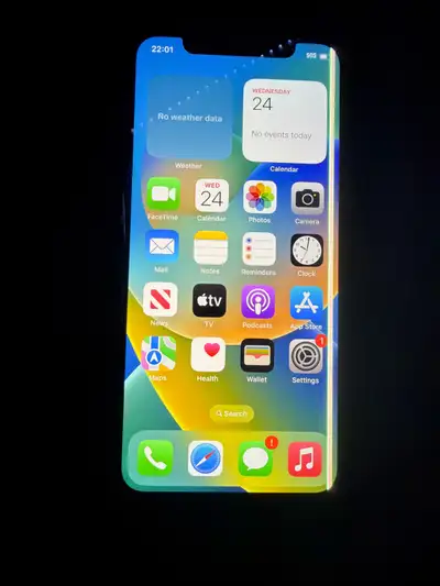 iPhone X with line unlocked 64gb, View more