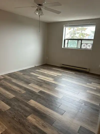 master bedroom with private bathroom