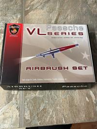 New Paasche VL Series Dual Stage Air Brush Kit