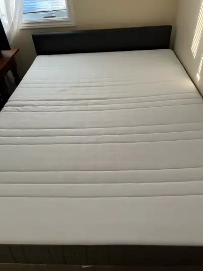 IKEA queen sized foam mattress - medium firm Very good condition - used in guest bedroom Smoke free...