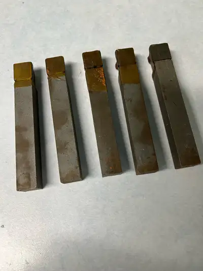 New 1/2” Metal Lathe Carbide Cutting Bits, View more