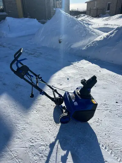 SnowJoe Electric Snowblower , View more