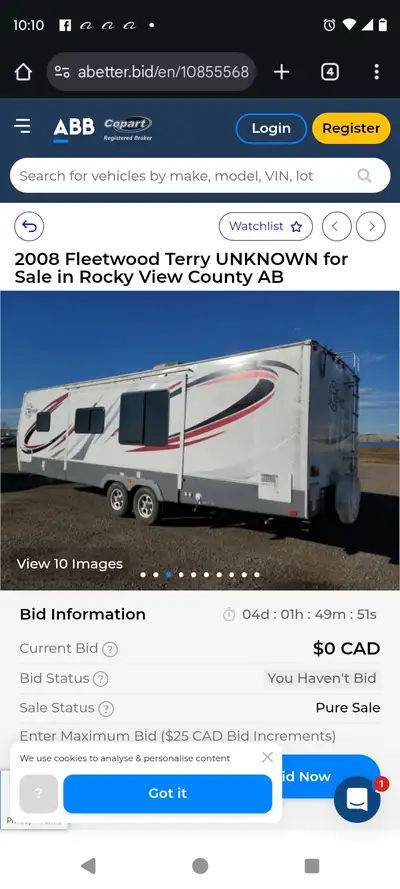 trailer parking , View more