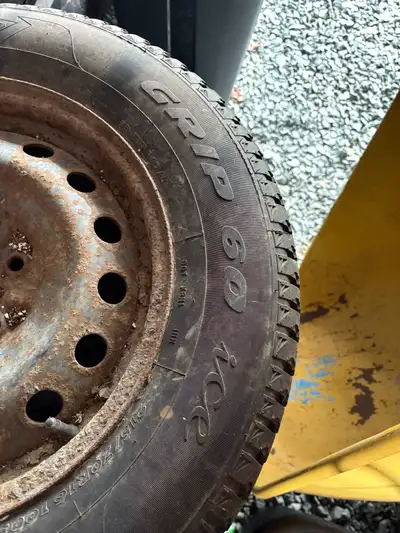 I am selling a set of winter tires, size 215/70 R16, mounted on rims. These tires are used. They are...