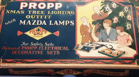 Vtg Christmas Lights - Propp - Circa 1924-1927