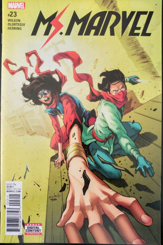 Ms Marvel #23 MARVEL COMICS COVER A 1ST PRINT WILSON-HERRING VF dans Bandes dessinées  à Longueuil/Rive Sud