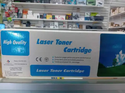 This is a new, high-quality laser toner cartridge compatible with Brother TN-650 printers, offering...