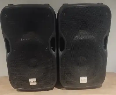 We have excellent condition Alto TS112a True Sonic passive 12" 2-way 800w speakers. $400 per pair. G...
