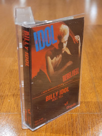 BILLY IDOL - Rebel Yell Cassette Tape 1983  - Excellent