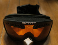 $40 Scott thermal snowmobile goggles orange tint ACS winter lens