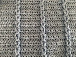 Couverte pour bébé au crochet/Crochet baby blanket in Clothing - 0-3 Months in Gatineau - Image 3