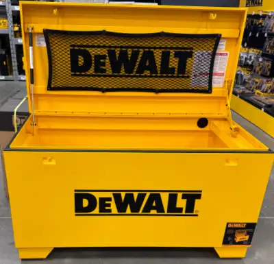 Dewalt JobSite Box Steel Yellow Case 48  Brand New Tough System, View more