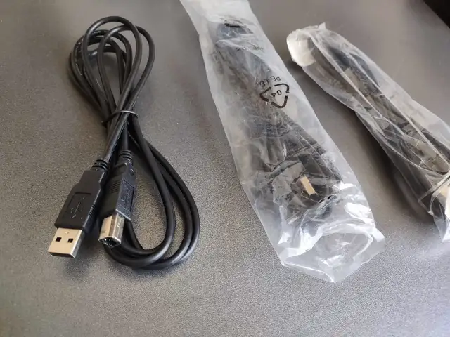 NEW: USB Type-A to Type-B  Computer Cables - THREE CABLES63347536445059122