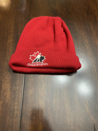 Team Canada Hockey Red Toque Hat Winter