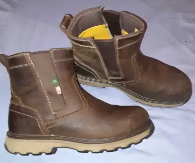 Caterpillar work boots, size 11, View more