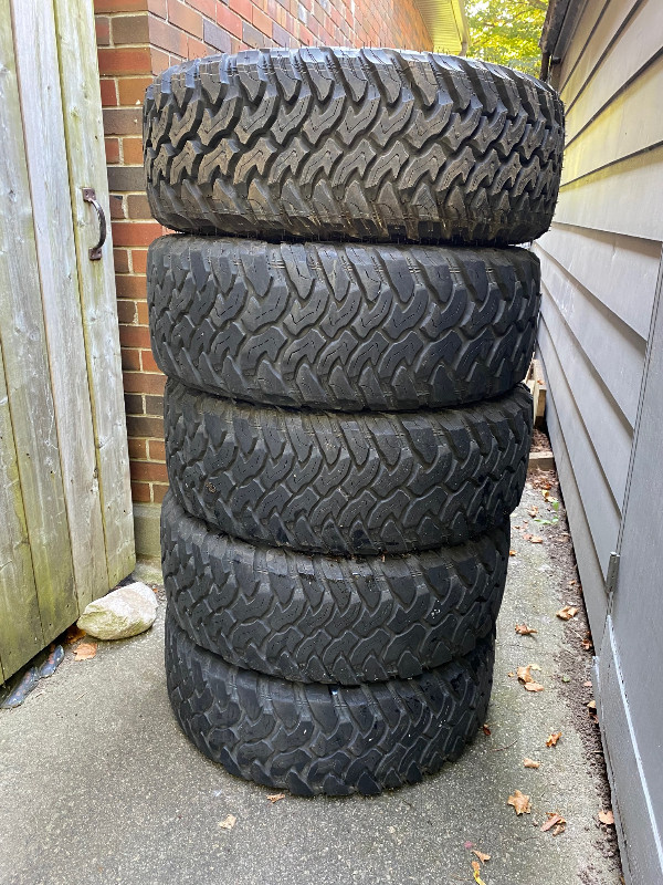 HANKOOK DYNAPRO MT2 MUD ALL TERRAIN TIRES X5 ONE NEW 285/70R17 in Tires & Rims in London