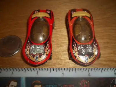 Hot Wheels -2 Flashfire Turbo race car-1991, View more