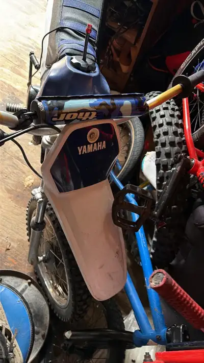 I have pw80 has a new carb not installed new seat new exhaust new air filter 2 stroke runs and drive...
