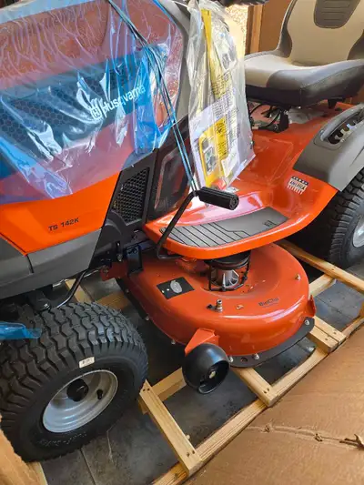 Husqvarna Riding Lawnmower (brand new), View more