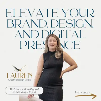 I'm Lauren, a website design and branding specialist with over a decade of experience. I'm dedicated...