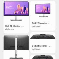 Dell P2222 swivel computer or gaming monitor 
