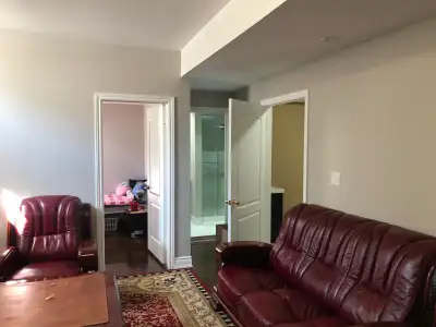 One large bedroom in new basement @ Steeles Ave/Mississauga Rd