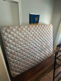 Free queen mattress, great shape, must be picked up April 25