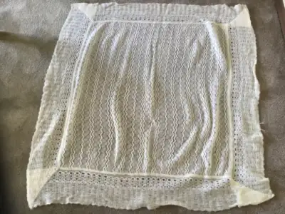 VINTAGE  BABY BLANKET, CHILD HARNESS & HANGERS, View more