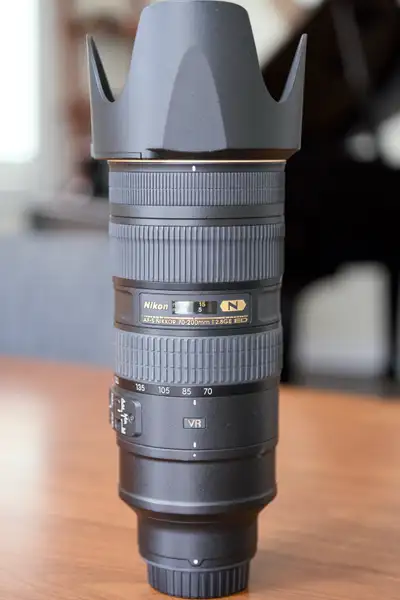 Nikon 70-200mm f/2.8 Lens, View more