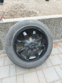 Good Year Tires with Mayhem Rims - Set of 4