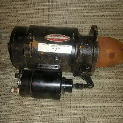 Starter + generator 12 V rebuilt $100 each ---New timing chain - Oil filter can .Block .020 over . C...
