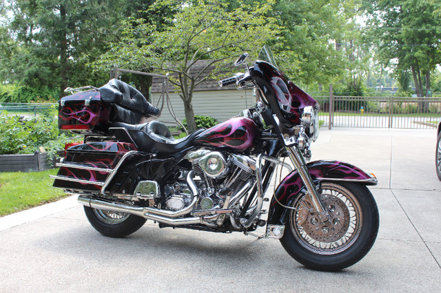 Custom Harley Davidson Electra Glide Motorcycle in Street, Cruisers & Choppers in Windsor Region