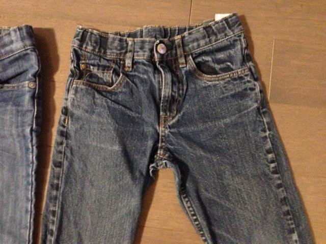 2 of Boys size 7 Levis 514 Blue Jeans Stretchy. Distressed in Kids & Youth in Markham / York Region - Image 3