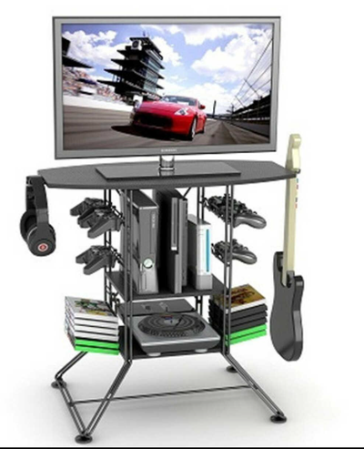 Support TV et console de jeux / Gaming Storage & TV Stand, View more