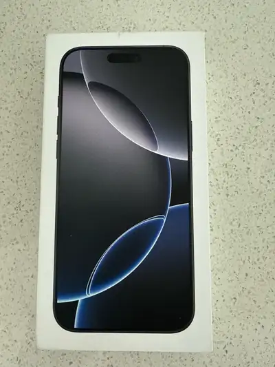 iPhone 16 Pro Max Unsealed Black Unlocked 256 GB