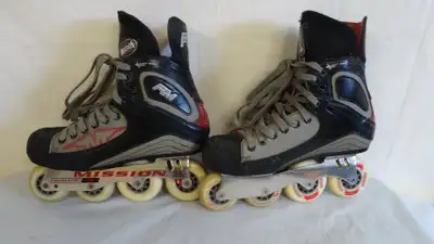 "Mission"  High Model RM Detonator Inline Roller Hockey Skates, Voir plus