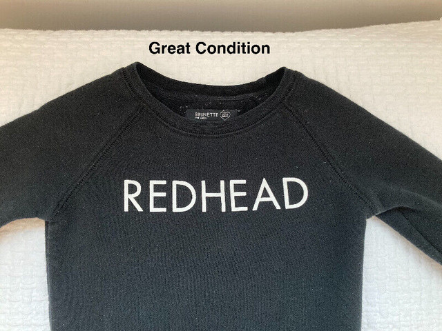 BRUNETTE the Label "REDHEAD" Crew Shirt (with lace trim) - 2/3T in Clothing - 2T in City of Halifax - Image 2