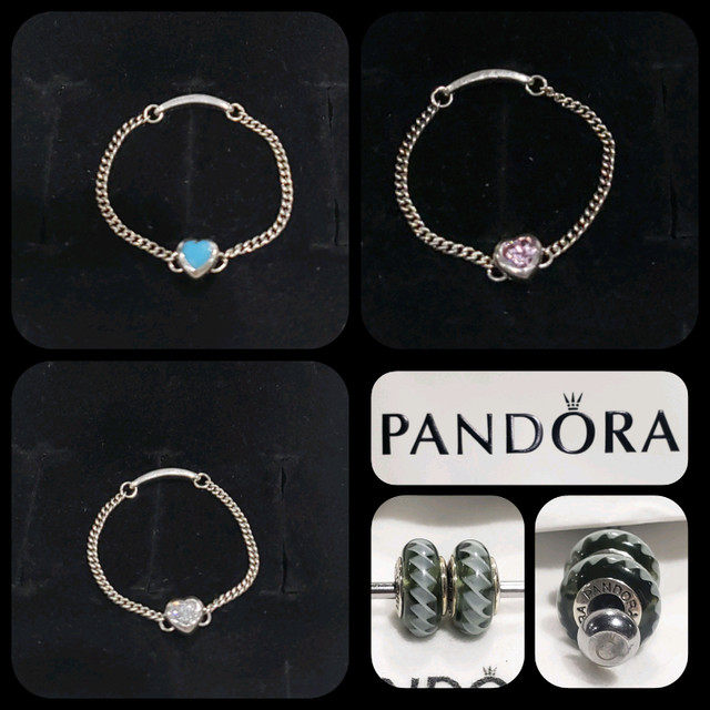 Authentic Pandora Charms, Rings and Bracelets  in Jewellery & Watches in City of Toronto - Image 2