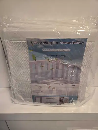 Breathable Mesh Crib Liner. New, View more