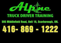 Alpine truck driver training