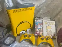 Xbox 360 Replica Simpson Console Bundle with games and movie