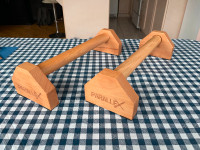 Brand New Wooden Parallettes
