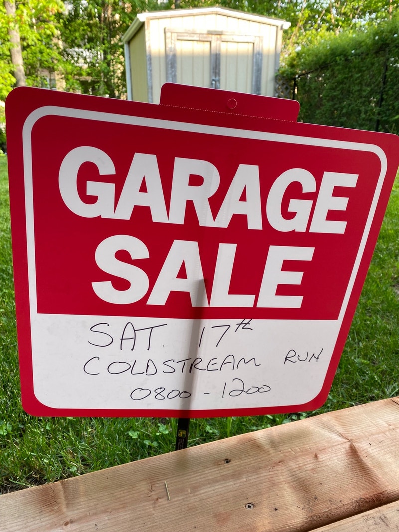 Garage sale Garage Sales Dartmouth Kijiji
