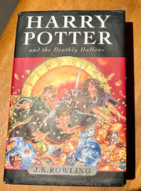 Harry Potter and the Deathly Hallows Hardcover Book