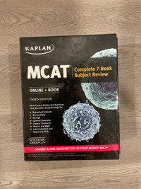 Kaplan MCAT Complete 7-Book Subject Review